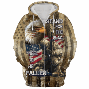Veteran Zipper Hoodie Gift for Military Families|  NV–12