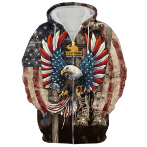 Veteran Hoodie Gift for Brave Service Members|  NV–07