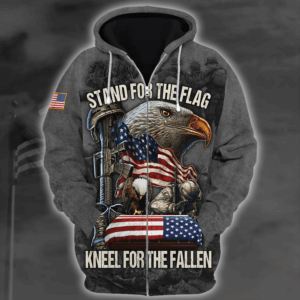 Proudly Served Veteran Soft Zipper Hoodie|  HBL-VTR-04