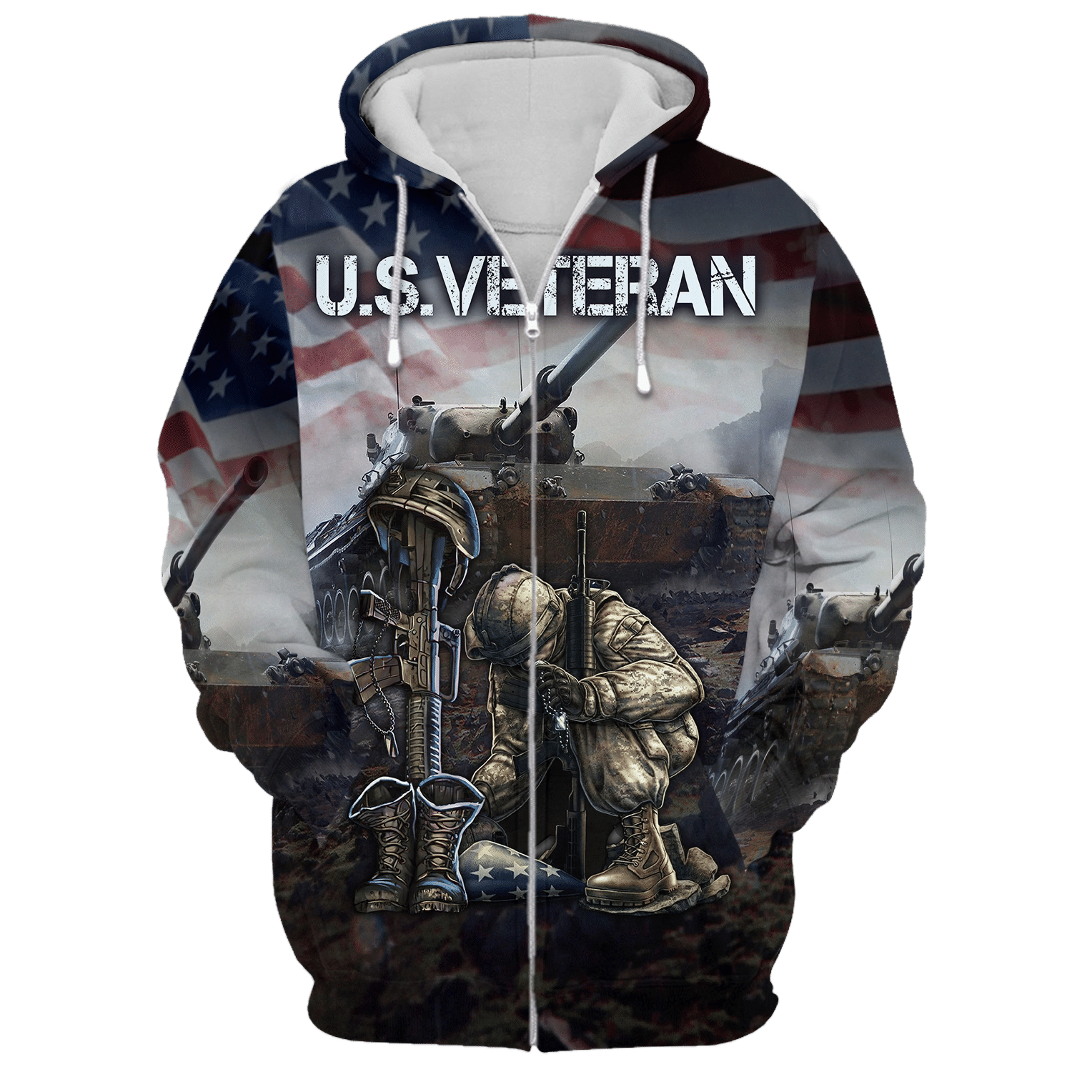 Veteran Hoodie with Zipper – Timeless Style| NV–25 Veteran Hoodie with Zipper – Timeless Style| NV–25