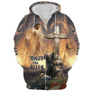 Microfleece Veteran Full-Zip Hoodie|  NV-VTR-47