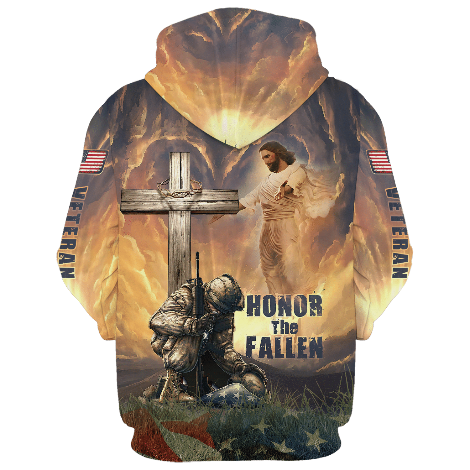 Microfleece Veteran Full-Zip Hoodie| NV-VTR-47 Microfleece Veteran Full-Zip Hoodie| NV-VTR-47