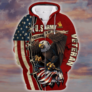 U.S. Army  Soft Microfleece Zipper Hoodie | HLT-0912-AR-01