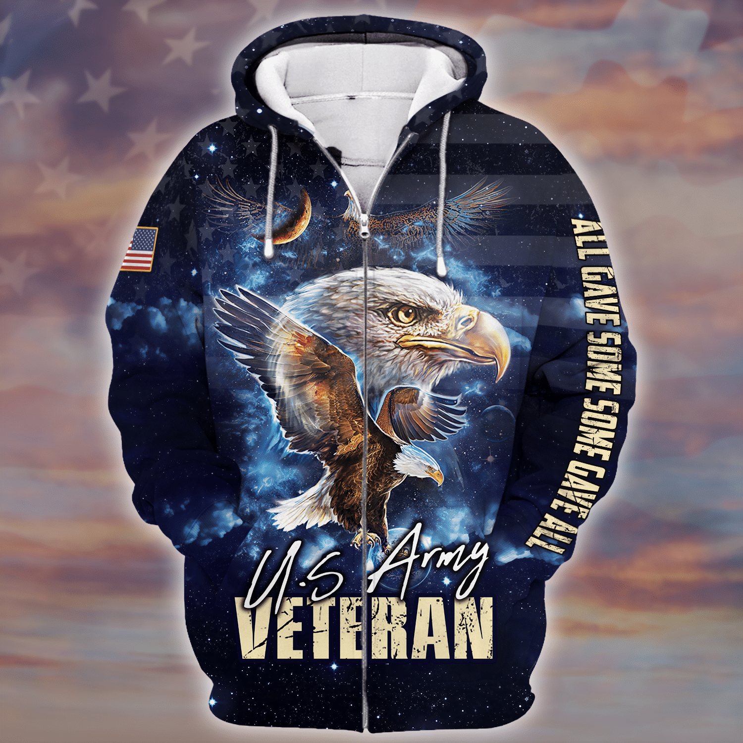 U.S. Army Warm Microfleece Zipper Hoodie | HLT-0712-AR-01 U.S. Army Warm Microfleece Zipper Hoodie | HLT-0712-AR-01