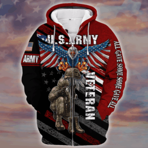 U.S. Army  Zipper Hoodie with Microfleece Lining | HLT-2211-AR-01