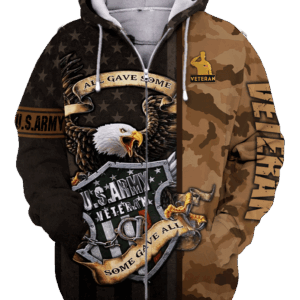 U.S. Army  Full-Zip Microfleece Hoodie | NTD-0411-AM-01