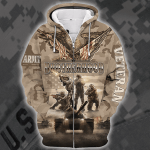 U.S. Army  Everyday Microfleece Zipper Hoodie | HLT-0311-AR-02