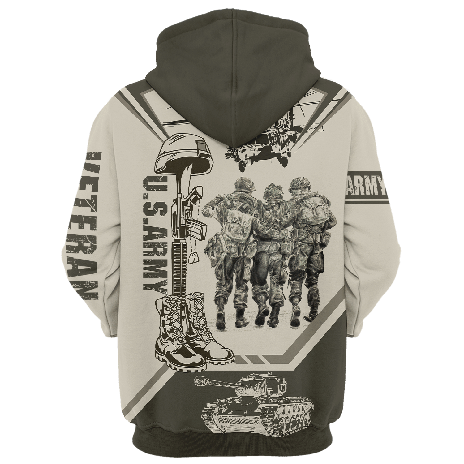Cozy Microfleece Zipper Hoodie for Army s | HLT-2810-AR-02 Cozy Microfleece Zipper Hoodie for Army s | HLT-2810-AR-02