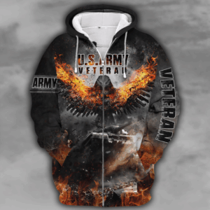 U.S. Army  Outdoor Gear Microfleece Hoodie | HLT-2810-AR-01