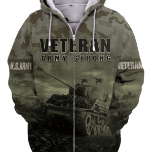 U.S. Army  Soft-Lined Microfleece Zipper Hoodie | NTD-2110-AM-02