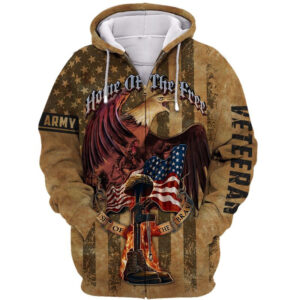 U.S. Army  Honor Microfleece Zipper Hoodie | NMH-03