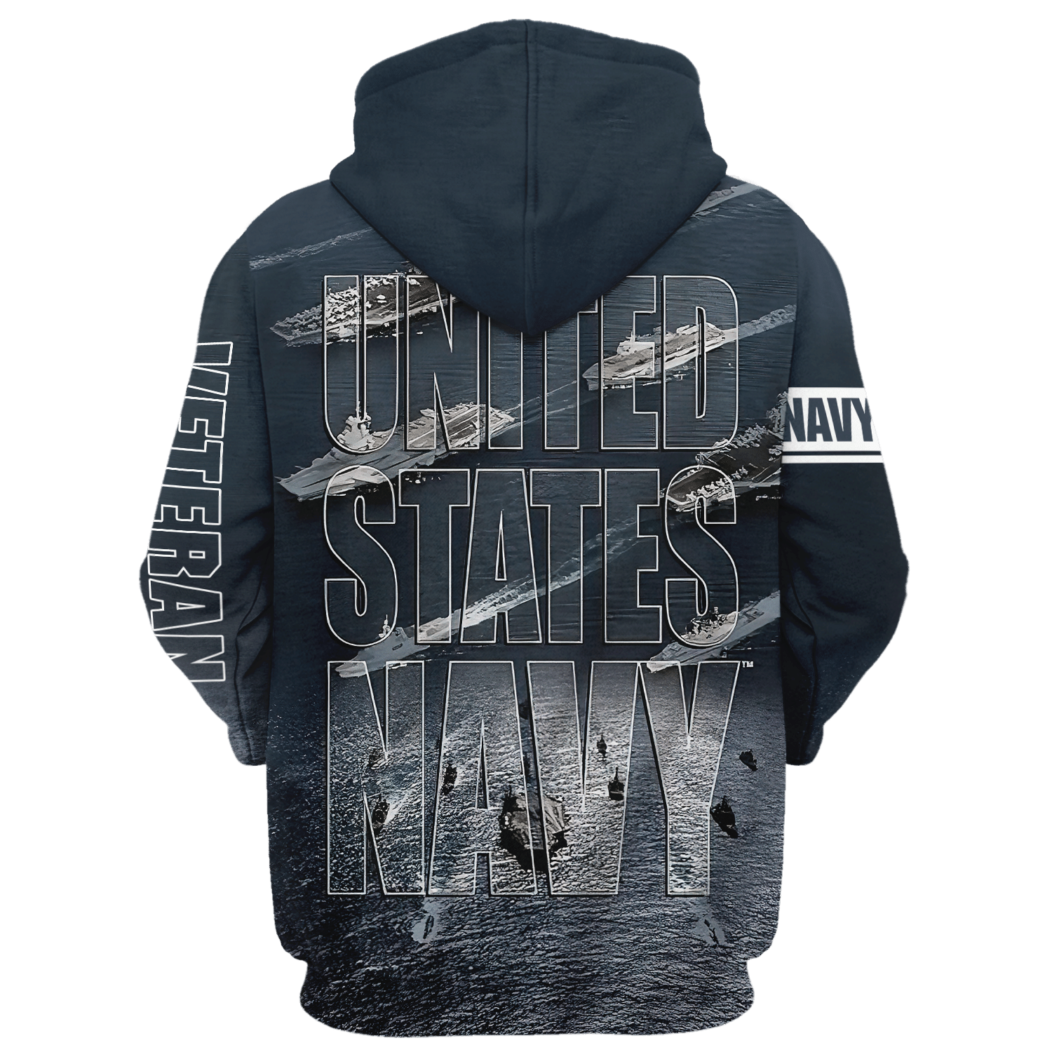 Classic U.S. Navy Microfleece Zip Hoodie | HLT-0311-NV-01 Classic U.S. Navy Microfleece Zip Hoodie | HLT-0311-NV-01