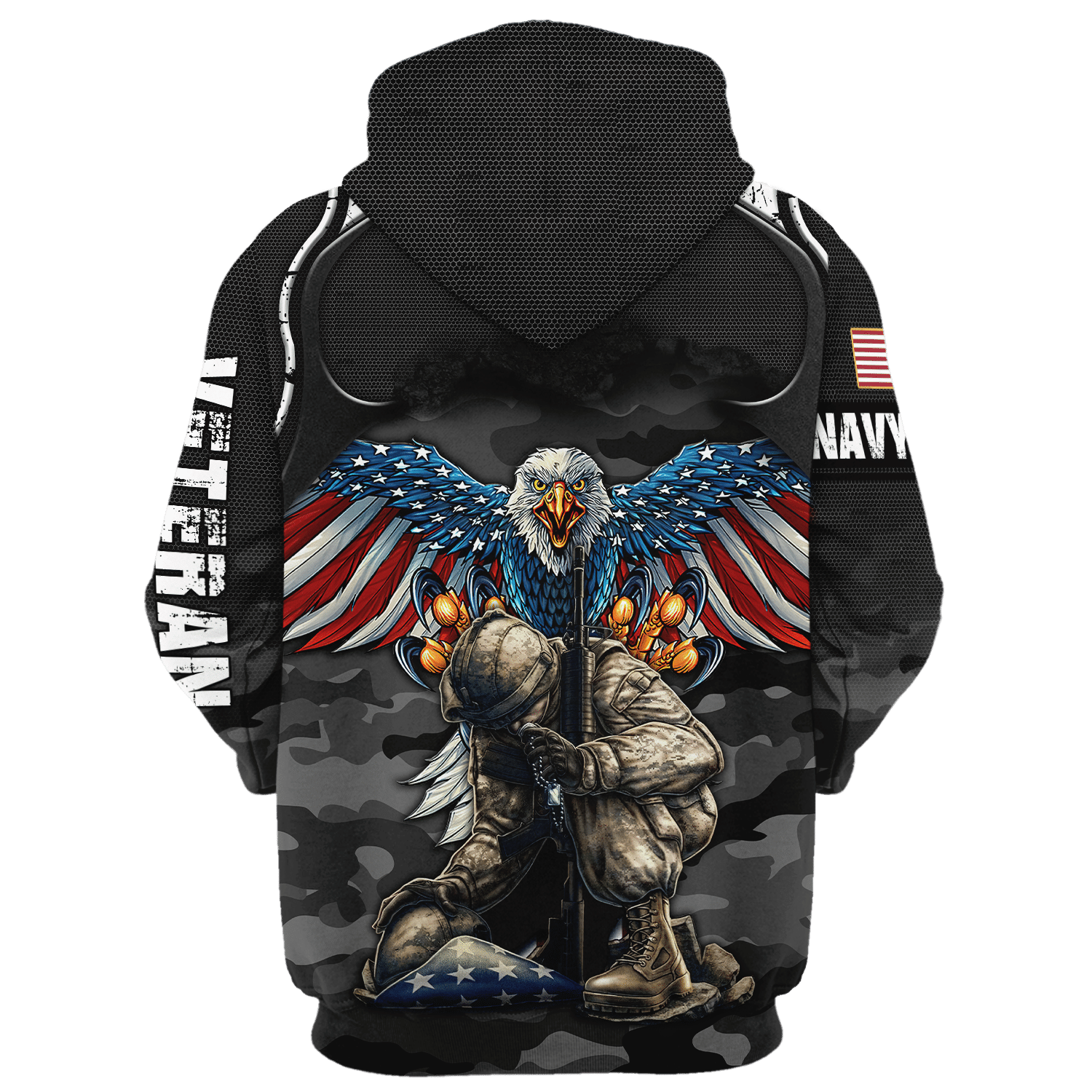 Navy Full-Zip Hoodie with Plush Microfleece | HLT-1810-NV-02 Navy Full-Zip Hoodie with Plush Microfleece | HLT-1810-NV-02