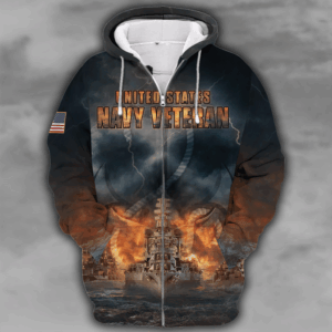 Navy  Premium Warm Microfleece Zip Hoodie | HLT-1510-NV-01