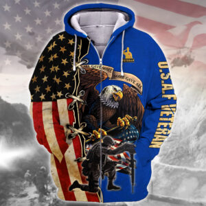Air Force  Microfleece Hoodie – Gift for Military Men | AIR FORCE NTD-2010-AF-02