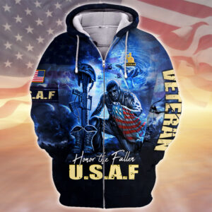 U.S. Air Force  Hoodie – Gift for Proud Military Fathers | AIR FORCE NTD-1110-AF-03
