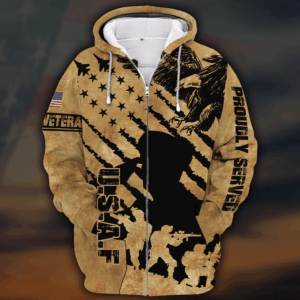 Air Force  Lightweight Microfleece Hoodie – Gift for Retired Pilots | AIR FORCE HLT-1110-AF-02