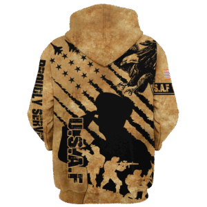 Air Force Lightweight Microfleece Hoodie – Gift for Retired Pilots | AIR FORCE HLT-1110-AF-02 1 166061923738532410eb.png