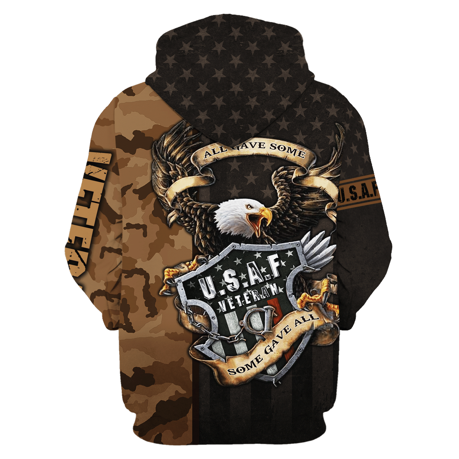 U.S. Air Force Hooded Sweatshirt – Gift for Military Husband | AIR FORCE NTD-0411-AF-01 U.S. Air Force Hooded Sweatshirt – Gift for Military Husband | AIR FORCE NTD-0411-AF-01