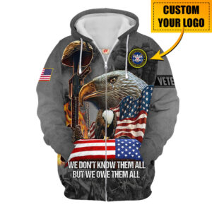 Veteran Pride Zipper Hoodie Gift|  NV-VTR49