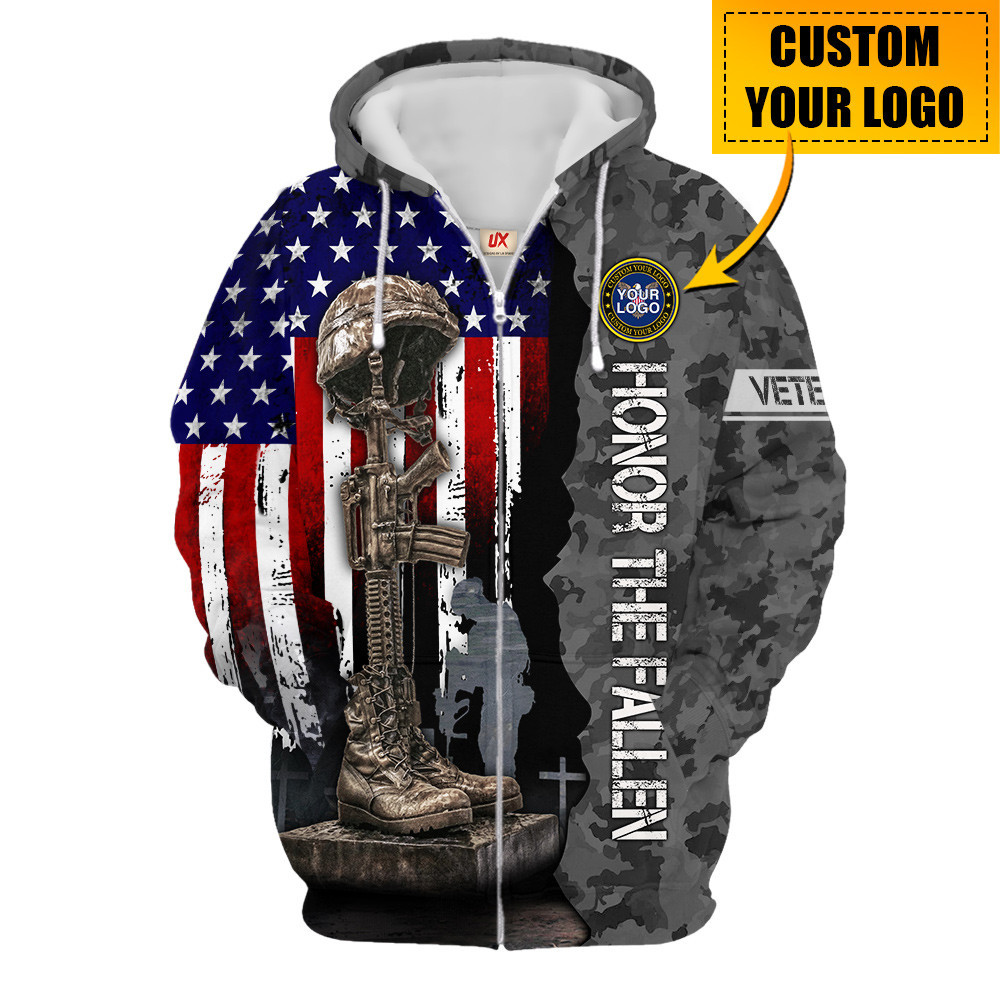 Veteran Soft Microfleece Zipper Hoodie| NV-VTR53 Veteran Soft Microfleece Zipper Hoodie| NV-VTR53