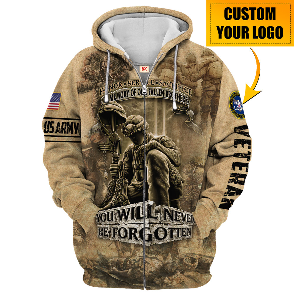 Veteran Zipper Hoodie – Best Gift for Military Pride| HBLVTR67 Veteran Zipper Hoodie – Best Gift for Military Pride| HBLVTR67