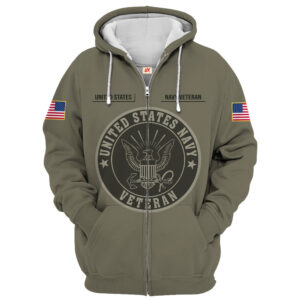 Veteran Strong U.S. NAVY Microfleece Hoodie | UXVET38-NV