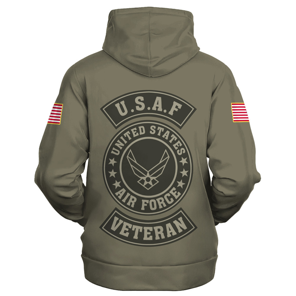U.S. NAVY Veteran Graphic Print Microfleece Hoodie | UXVET38-AF U.S. NAVY Veteran Graphic Print Microfleece Hoodie | UXVET38-AF