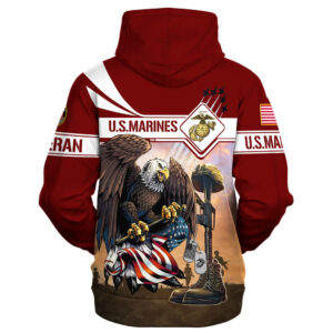 Marines Veteran Symbol Microfleece Zipper Hoodie | UXVET30-MC 1 1715418413247.jpg