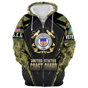 U.S. NAVY Veteran Thermal Microfleece Jacket Hoodie | UXVET27-CG