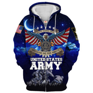 U.S. NAVY Veteran Eagle Patch Microfleece Hoodie | UXVET19-AM