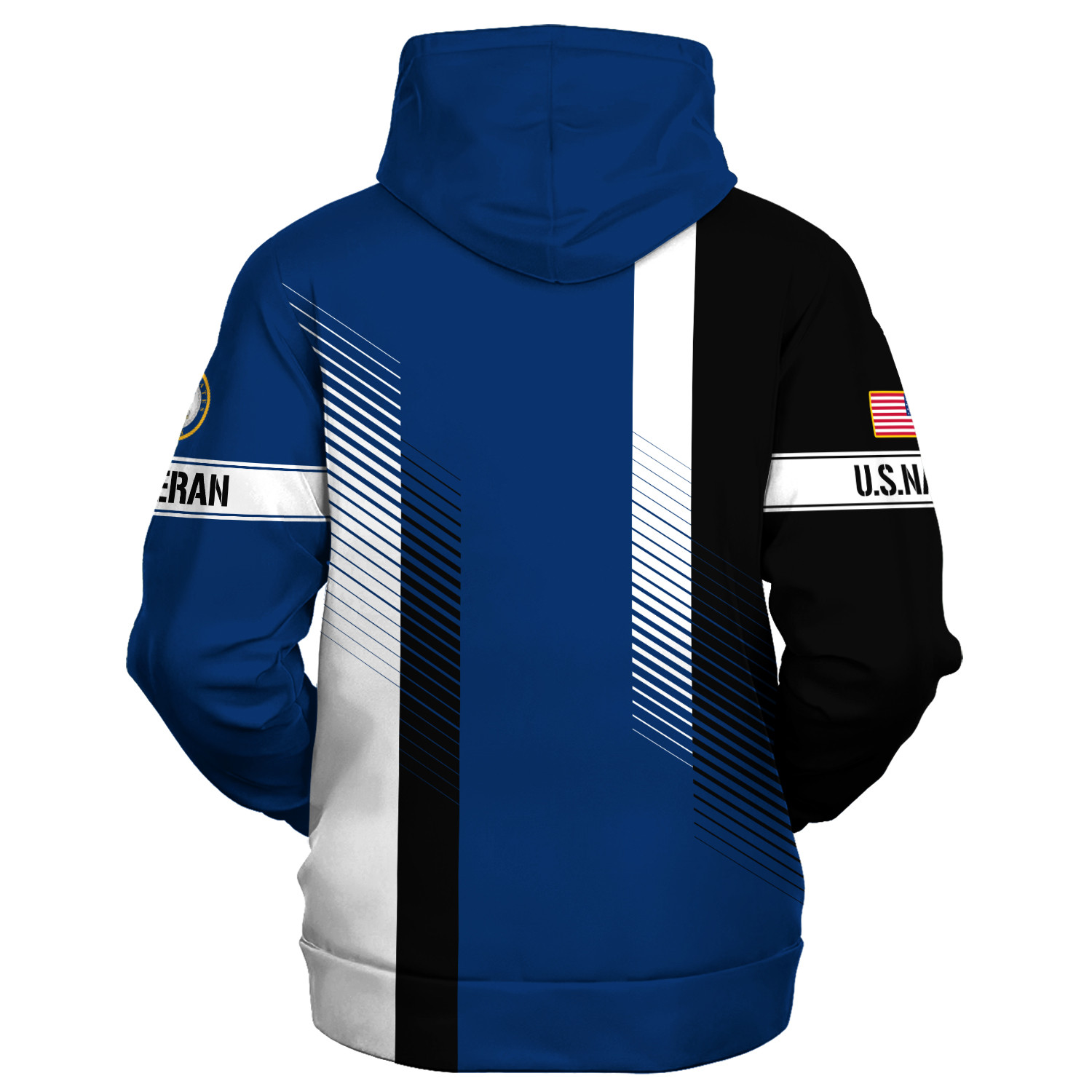U.S. Navy Veteran Microfleece Zipper Hoodie | UXVET85-NV U.S. Navy Veteran Microfleece Zipper Hoodie | UXVET85-NV