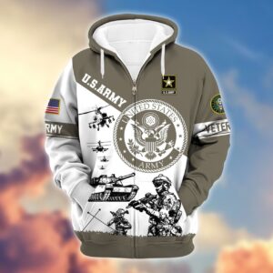 Army Veteran Premium Warmth Microfleece Hoodie