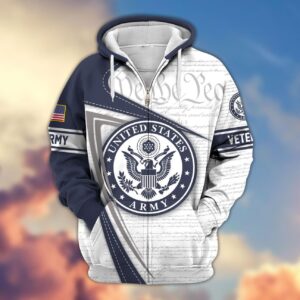 U.S. Army Veteran Everyday Comfort Zip Hoodie