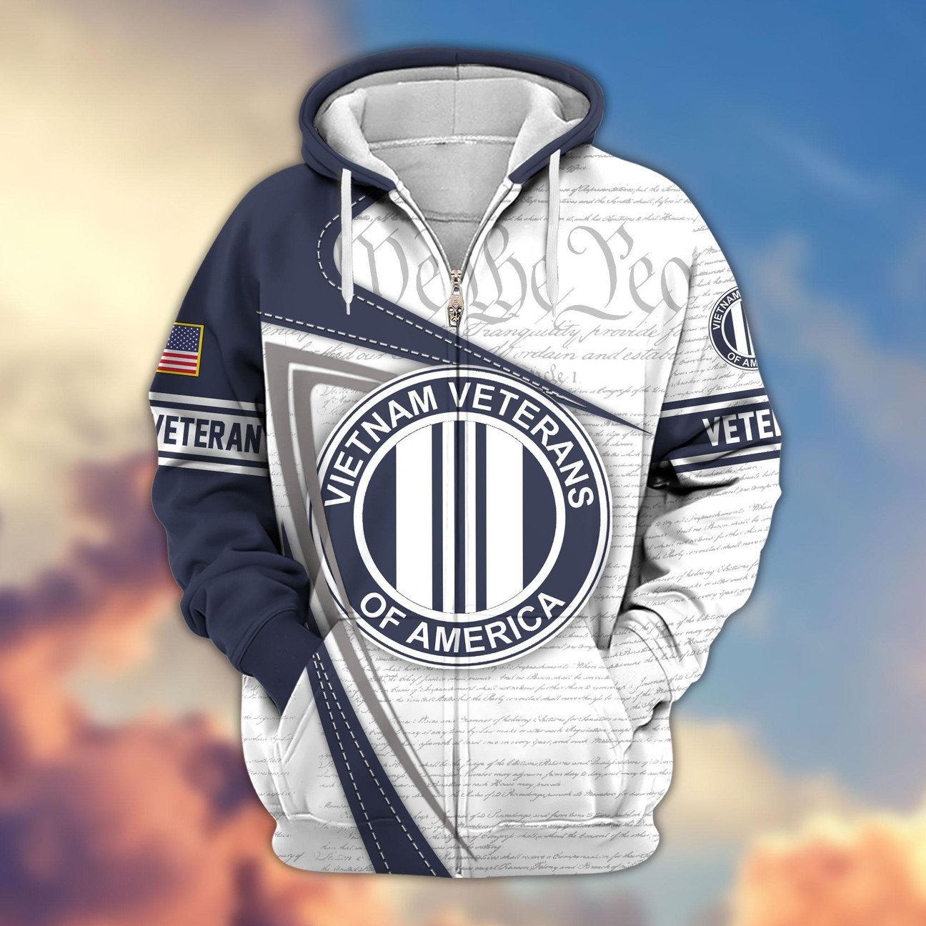 Premium Proudly Served VIETNAM VETERAN Zip Hoodie, Gifts For Veterans, Gifts For Veterans Day Premium Proudly Served VIETNAM VETERAN Zip Hoodie, Gifts For Veterans, Gifts For Veterans Day