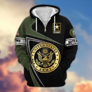 U.S. Army Veteran Hoodie for Outdoor Adventures
