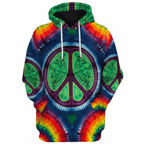 Hippie Artistic Style 3D Microfleece Hoodie DBA-1503-HP-05