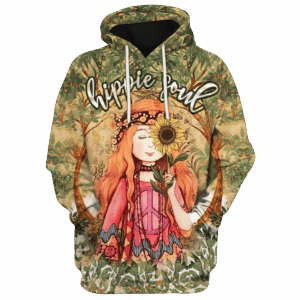 Hippy Cosmic Style 3D Microfleece Hoodie DBA-1503-HP-03