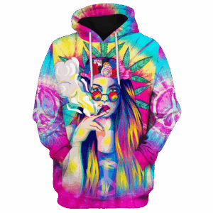 Hippy Dream Style 3D Microfleece Hoodie HBL-HP-16