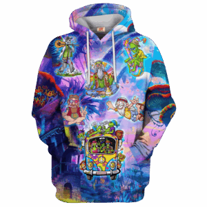 Hippy Artistic Look 3D All Over Print Hoodie HBL-HP-15
