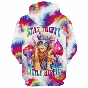 Hippie Vintage Artwork Style 3D AOP Hoodie NV-HP-31
