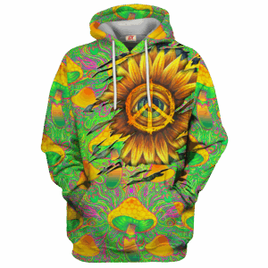 Hippy Creative Hippie Style 3D All Over Print Hoodie HBL-HP-28