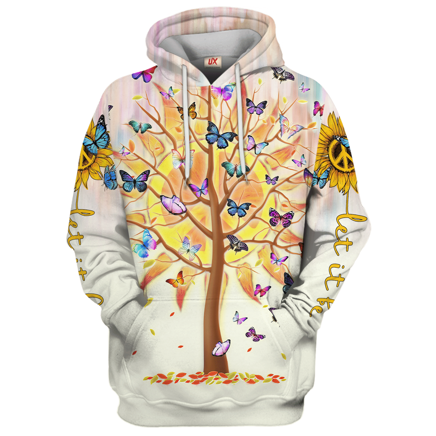 Hippie Cosmic Style Art 3D Microfleece Hoodie HBL-HP-29 Hippie Cosmic Style Art 3D Microfleece Hoodie HBL-HP-29