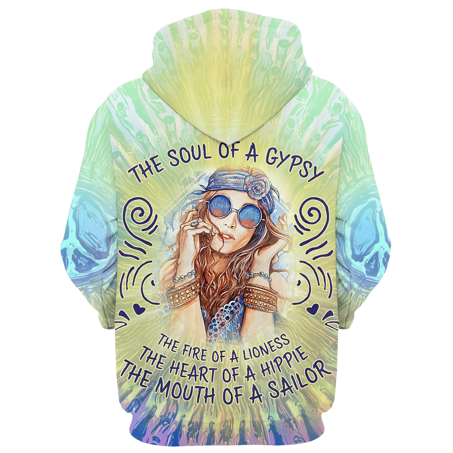 Hippie Boho Style 3D AOP Hoodie HBL-HP-34 Hippie Boho Style 3D AOP Hoodie HBL-HP-34