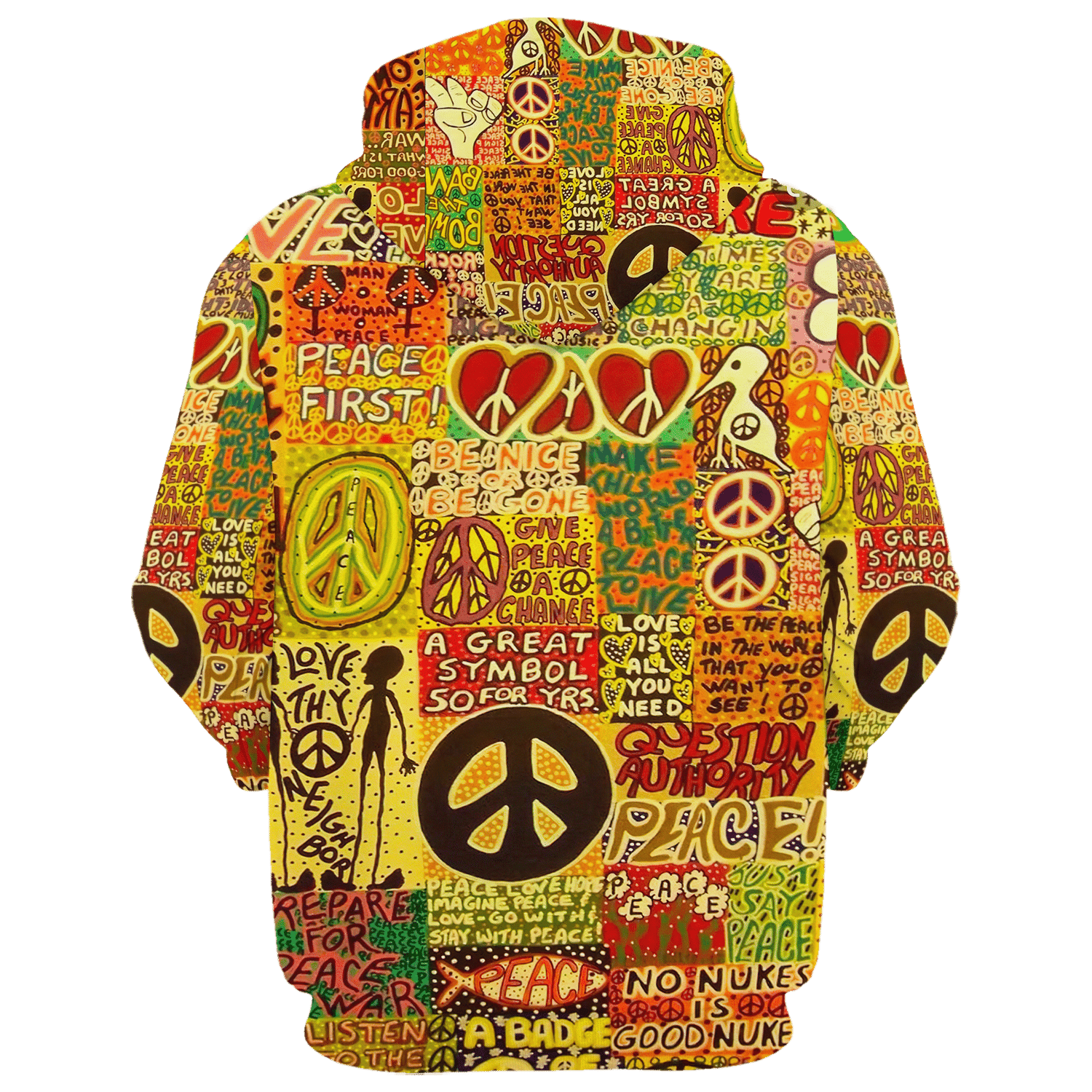 Hippie Cosmic Spirit Style 3D All Over Print Hoodie NV-HP-20 Hippie Cosmic Spirit Style 3D All Over Print Hoodie NV-HP-20