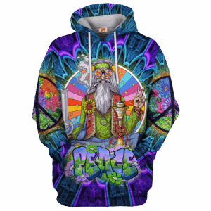 Hippie Zen Inspired Style 3D Microfleece Hoodie HBL-HP-39