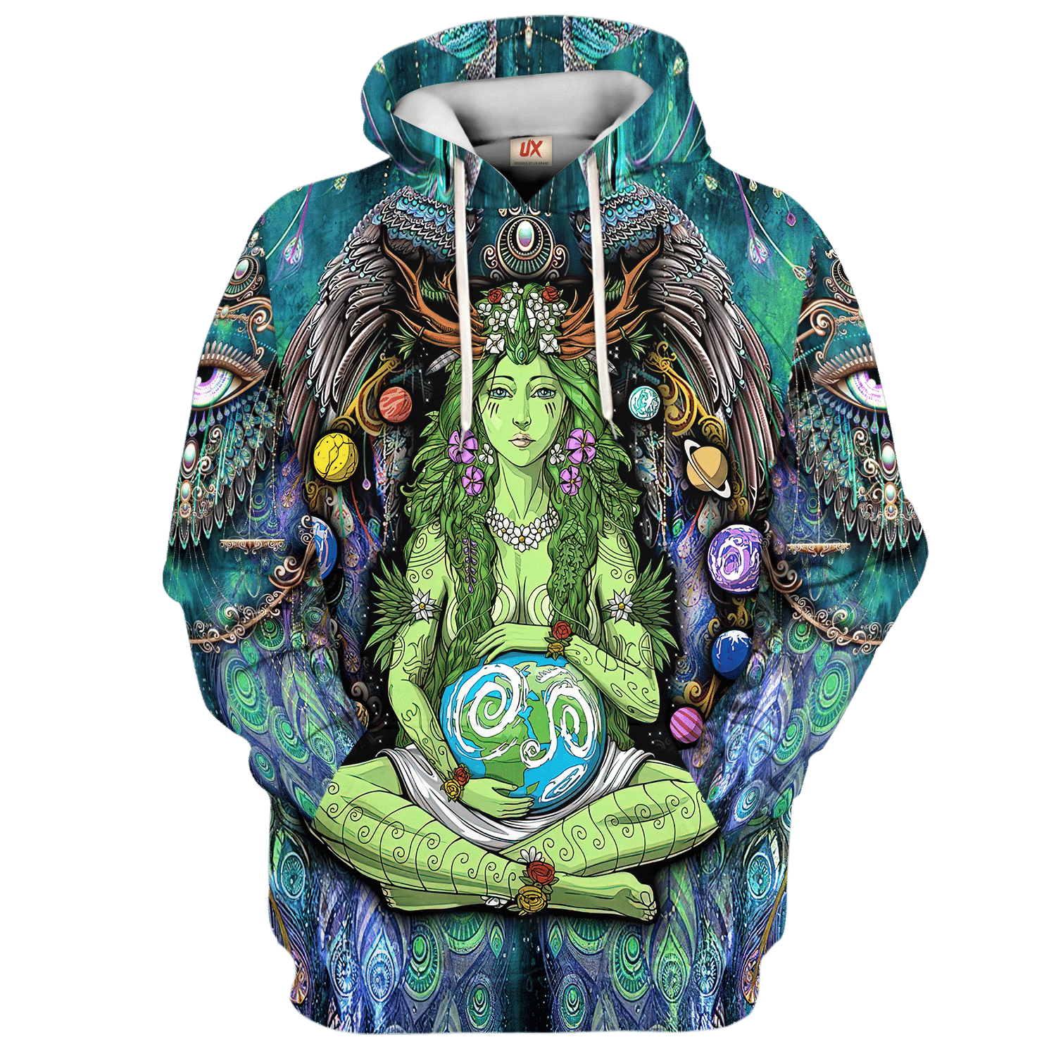 Hippie Colorful Soul Style 3D All Over Print Hoodie NV-HP-39 Hippie Colorful Soul Style 3D All Over Print Hoodie NV-HP-39