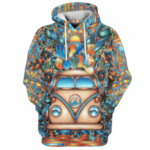 Hippy Festival Energy Style 3D All Over Print Hoodie NV-HP-49