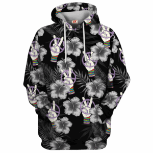 Hippy Boho Color Style 3D All Over Print Hoodie HBL-HP-56