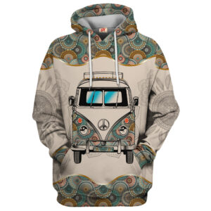 Hippy Cosmic Dream Style 3D Microfleece Hoodie HBL-HP-60
